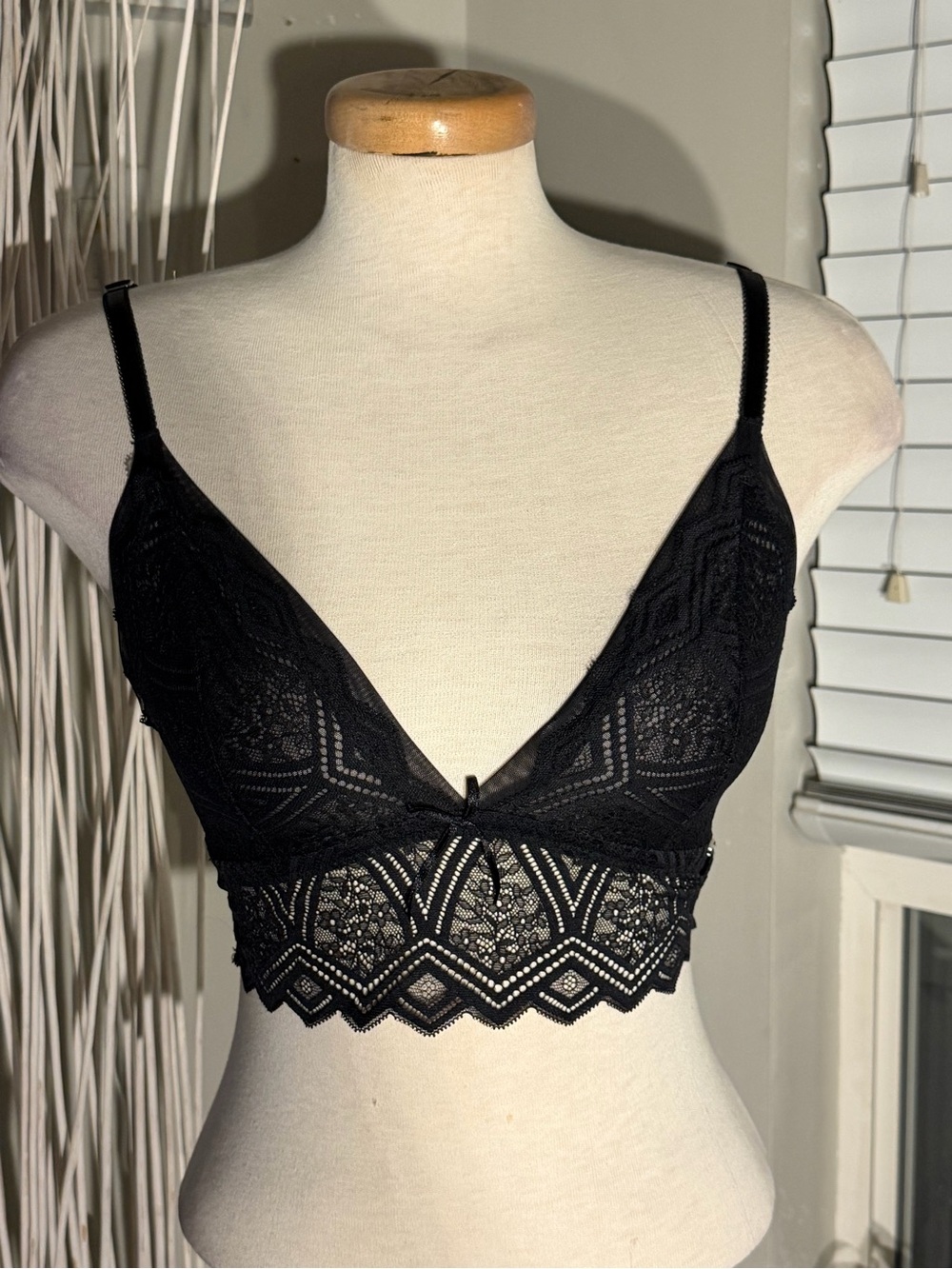 La Sense Black Lace Bralette